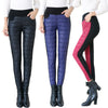 Women Winter Warm Ski Trousers High Waist Down Pants