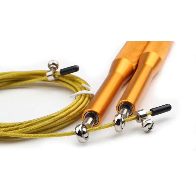 New Fitness Jump Ropes Crossfit Heavy Steel Wire Speed Jump Rope