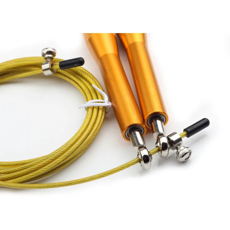 New Fitness Jump Ropes Crossfit Heavy Steel Wire Speed Jump Rope