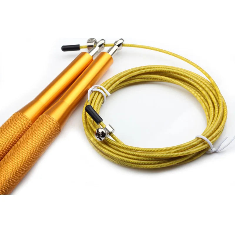 New Fitness Jump Ropes Crossfit Heavy Steel Wire Speed Jump Rope