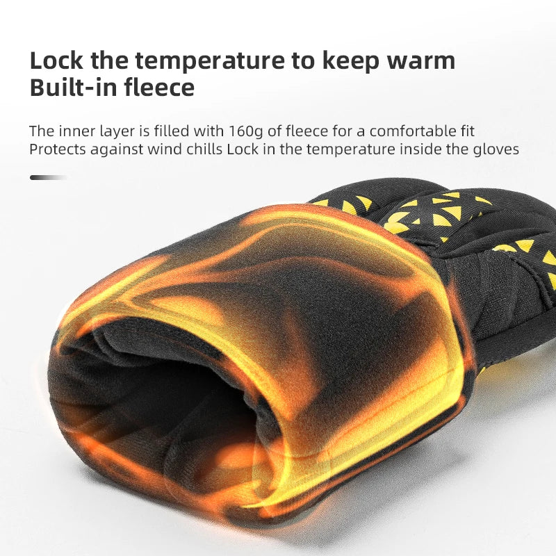 ROCKBROS Winter Thermal Cycling Gloves