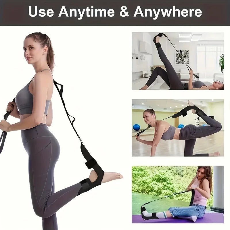 Yoga Stretching Band Assisted Foot & Leg Stretching