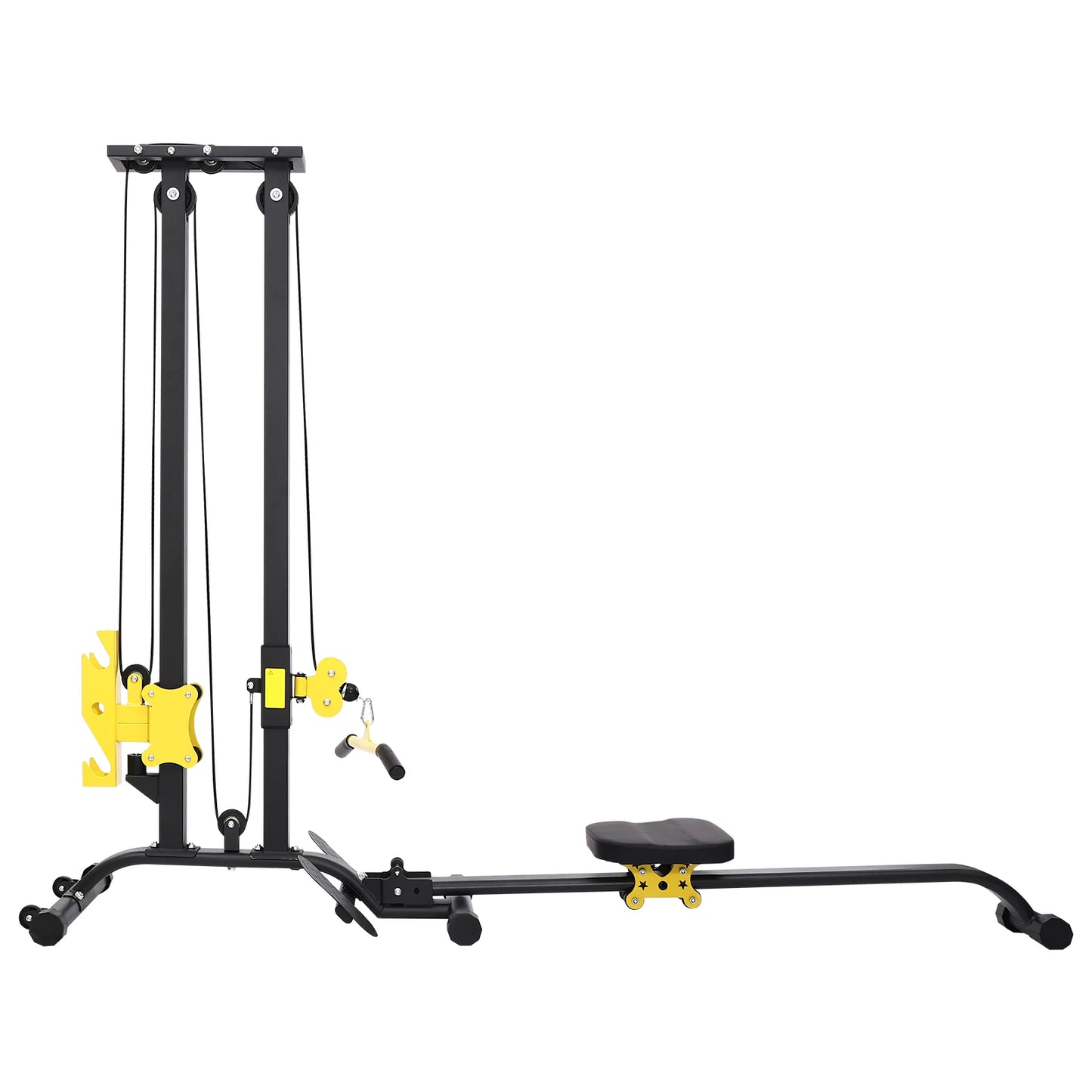 Multifunctional Fitness Rack Adjustable Height Strength Training