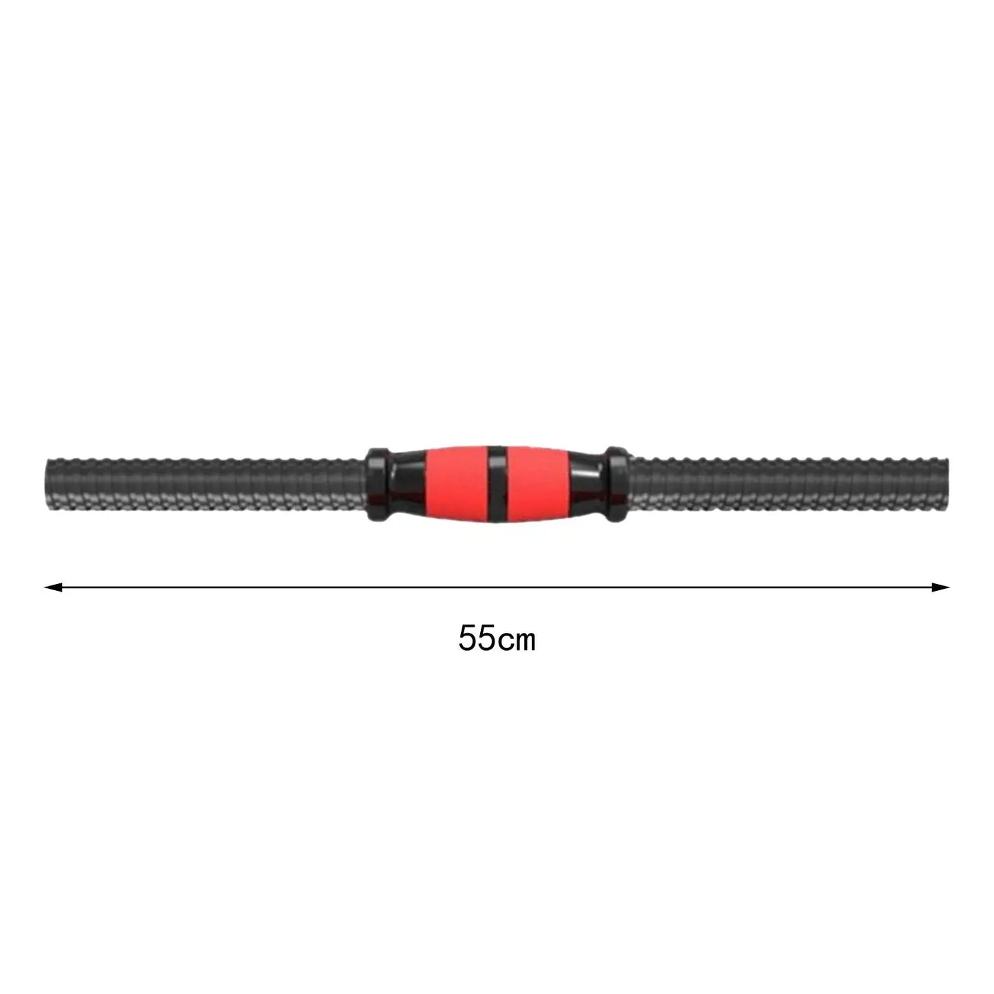 2Pcs Stainless Steel Dumbbell Bars Set for Home Gym