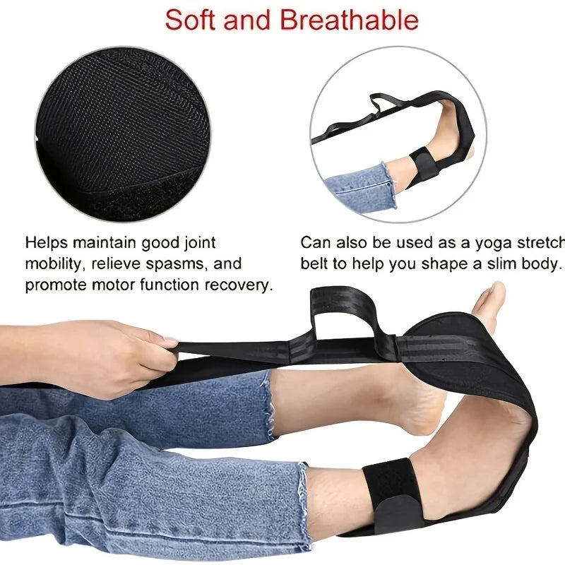 Yoga Stretching Band Assisted Foot & Leg Stretching