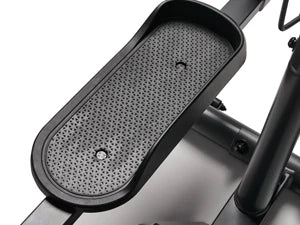 Upright Elliptical Full-Body Exerciser with Pulse Sensors