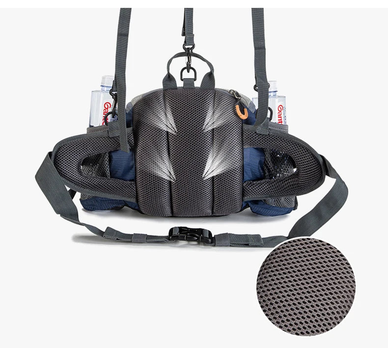 Outdoor Sports Waist Bag – Multi-Functional Fanny Pack for Men