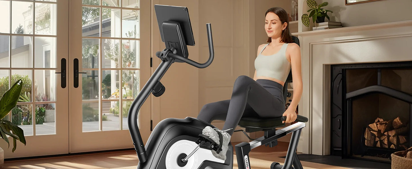 FITNESS Exercise Bike, Stationary Bike for Home, Indoor Cycling Exercise Equipment