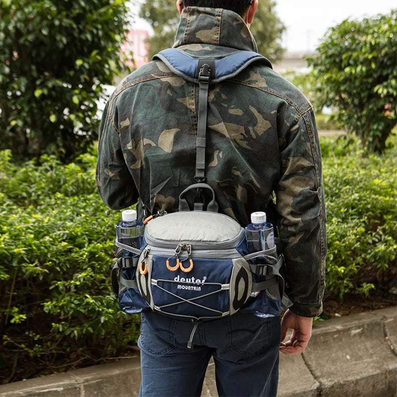 Outdoor Sports Waist Bag – Multi-Functional Fanny Pack for Men