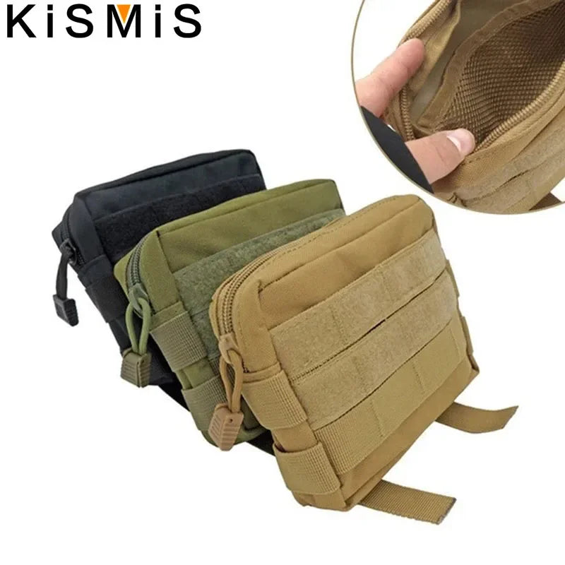 KISMIS Outdoor EDC Molle Waist Bag Tactical Medical Hunting Bag