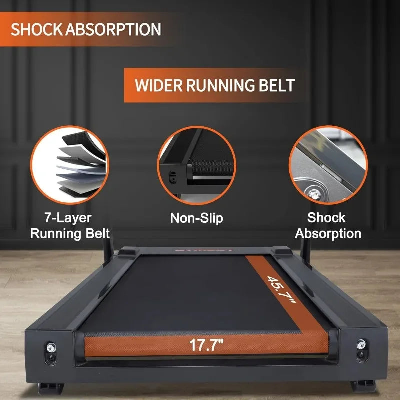 Folding Treadmill with LCD Display for Home