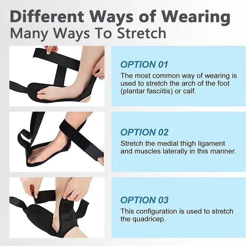 Yoga Stretching Band Assisted Foot & Leg Stretching