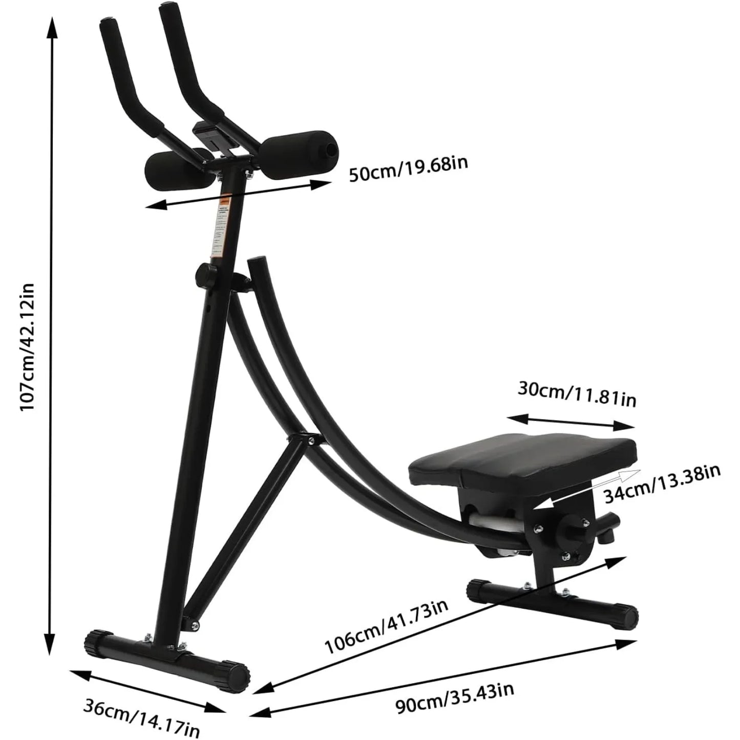 Abdominal Core Fitness Machine for Home & Gym