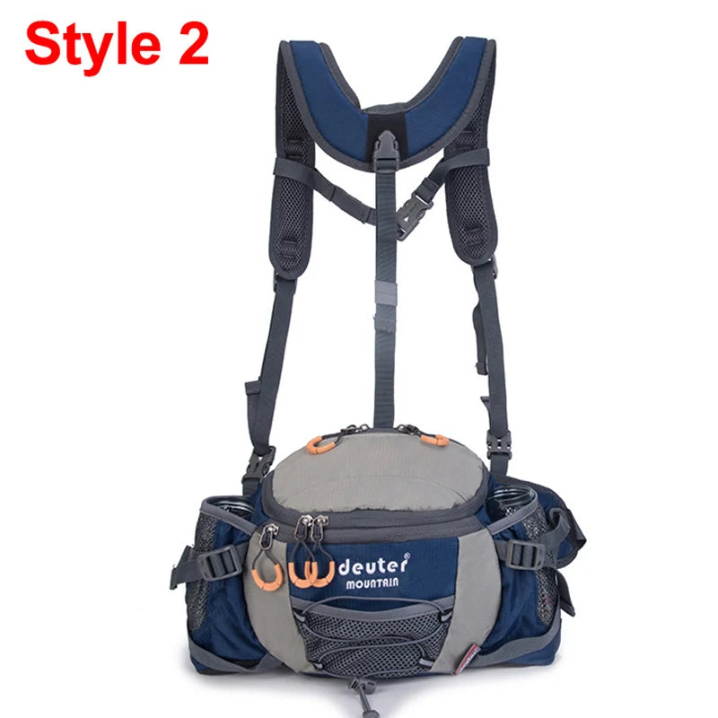 Outdoor Sports Waist Bag – Multi-Functional Fanny Pack for Men
