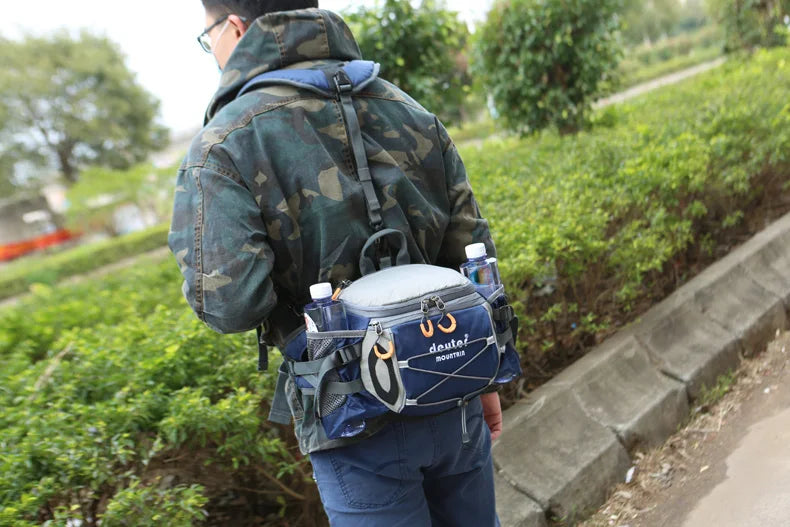 Outdoor Sports Waist Bag – Multi-Functional Fanny Pack for Men