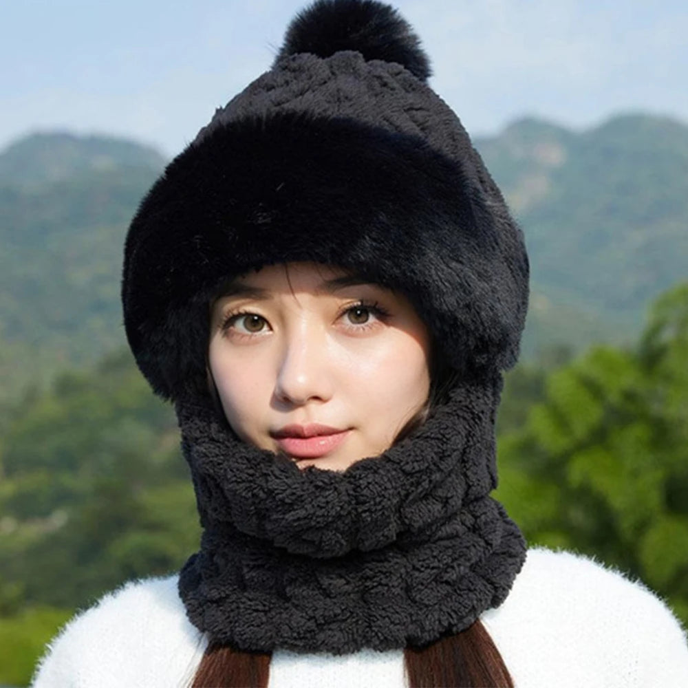 Electric Heating Hat Balaclava for Winter Cycling and Skiing