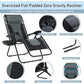 Folding Camping Chair 350 LBS Support Portable Grey