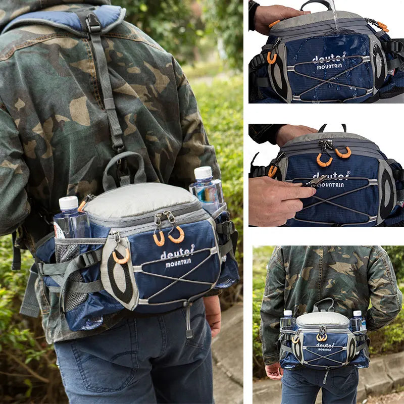 Outdoor Sports Waist Bag – Multi-Functional Fanny Pack for Men