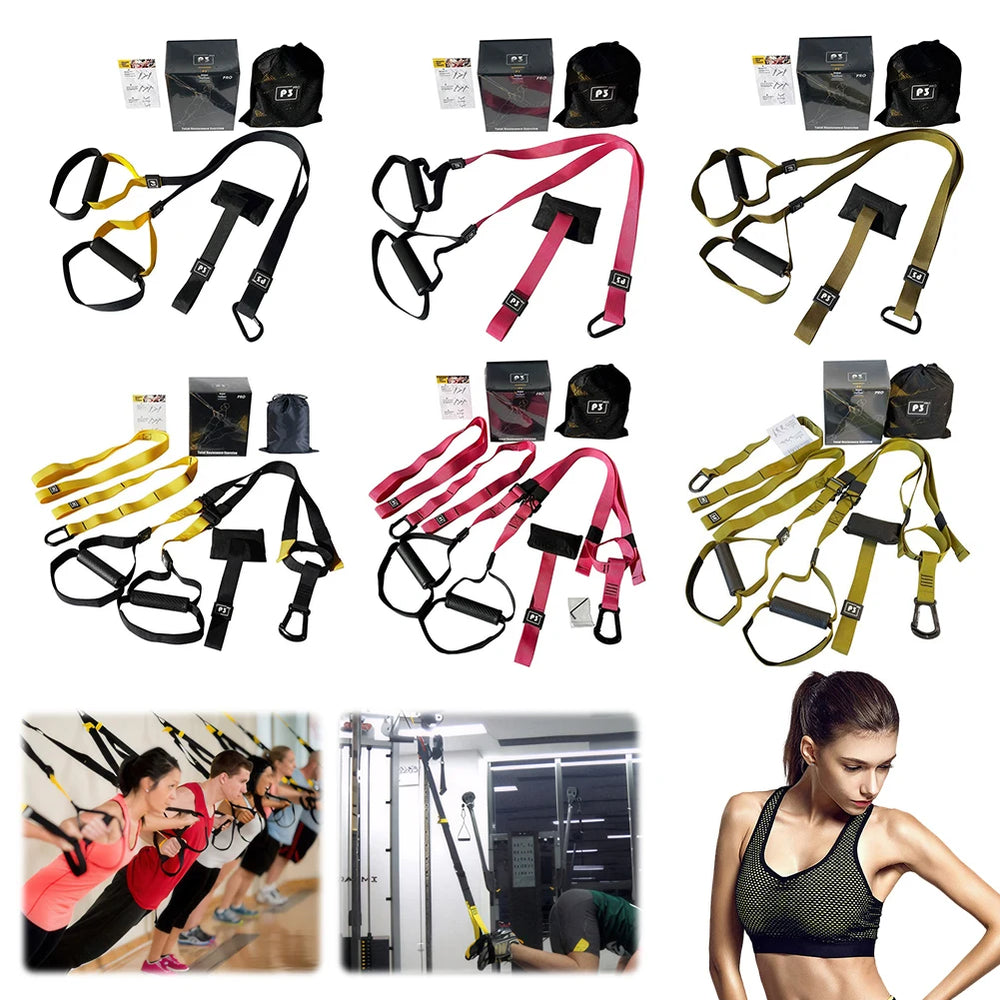Suspension Trainer Resistance Bands for Full Body Workout