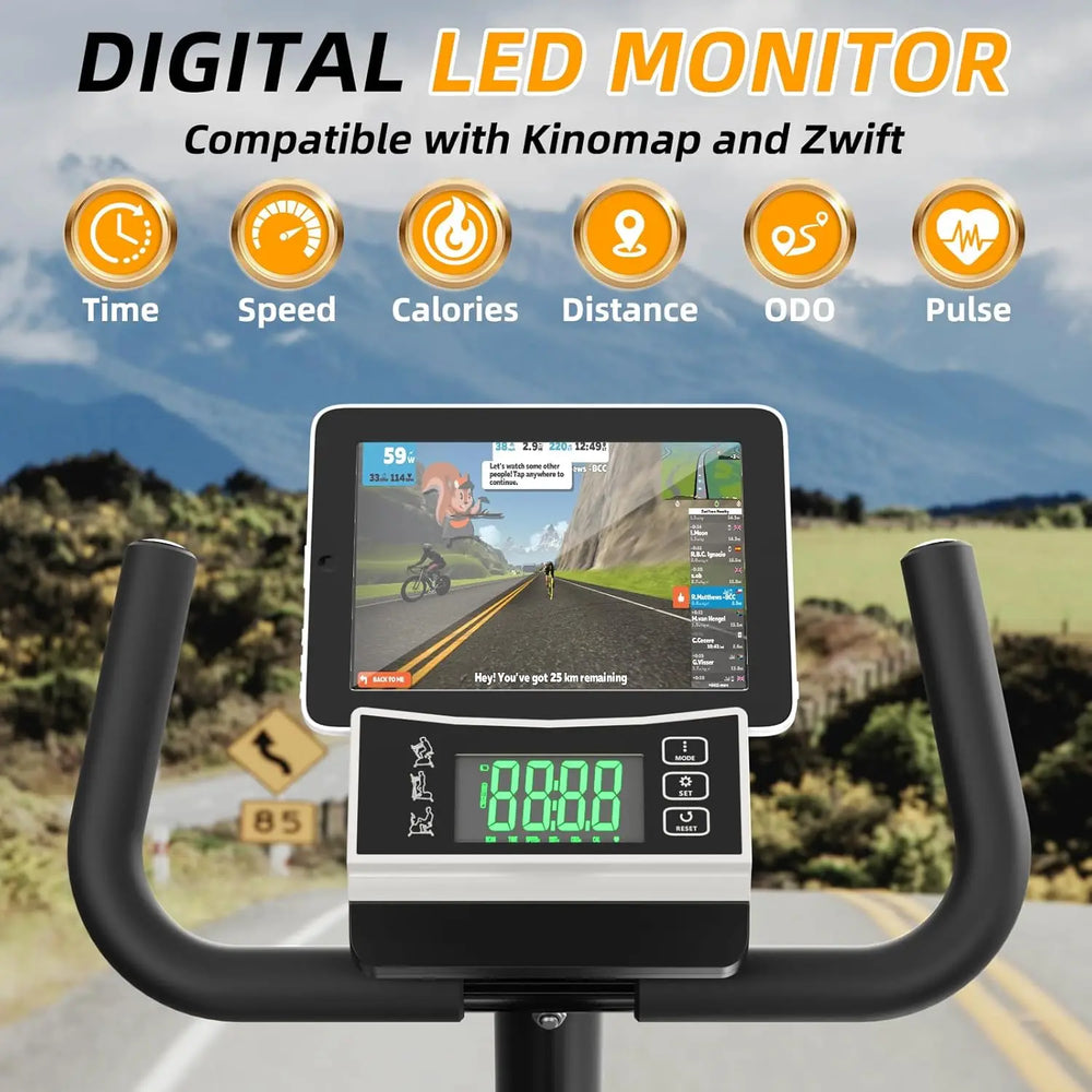 Recumbent Exercise Bike for Adults & Seniors – Magnetic Resistance