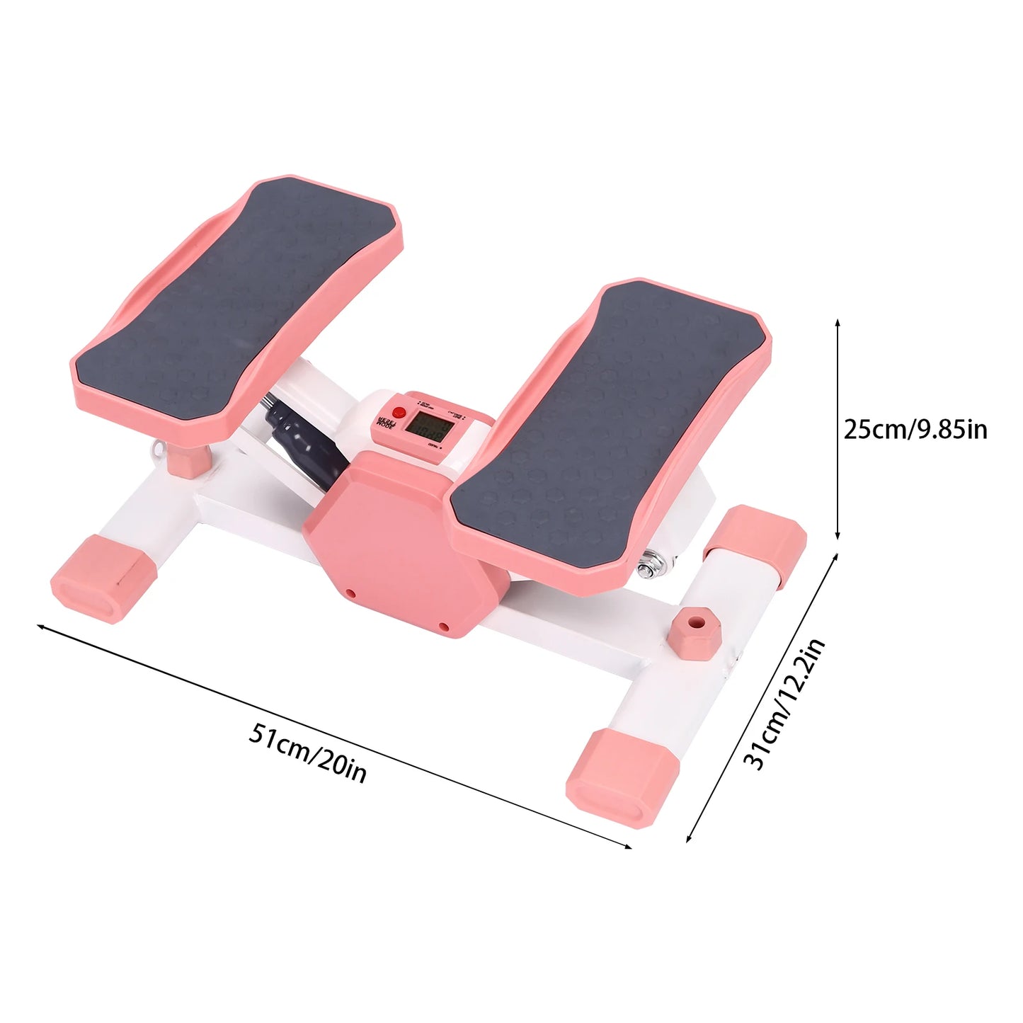 Mini Stepper for Exercise Home Workout Equipment Pink