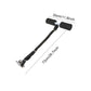 Bed Sit Up Exercise Bar for Home Fitness (Black)