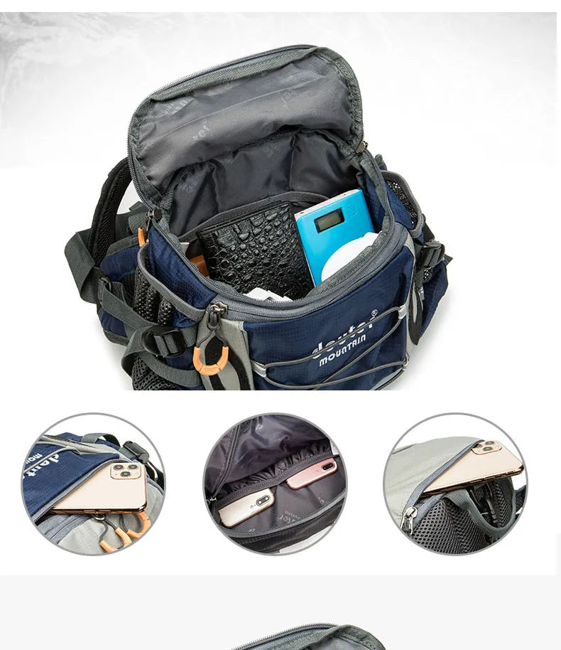 Outdoor Sports Waist Bag – Multi-Functional Fanny Pack for Men