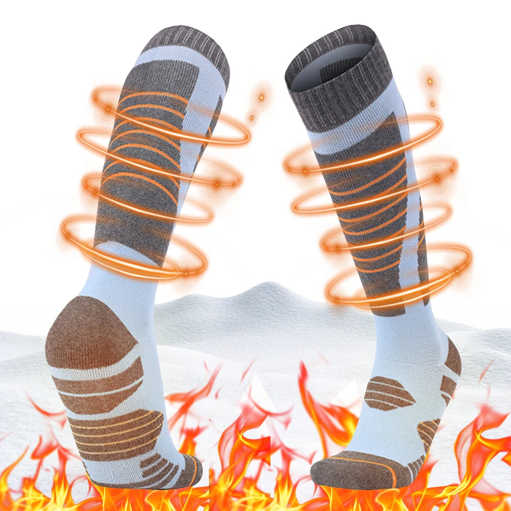 1 Pair Winter Hiking Socks High Tube for Women