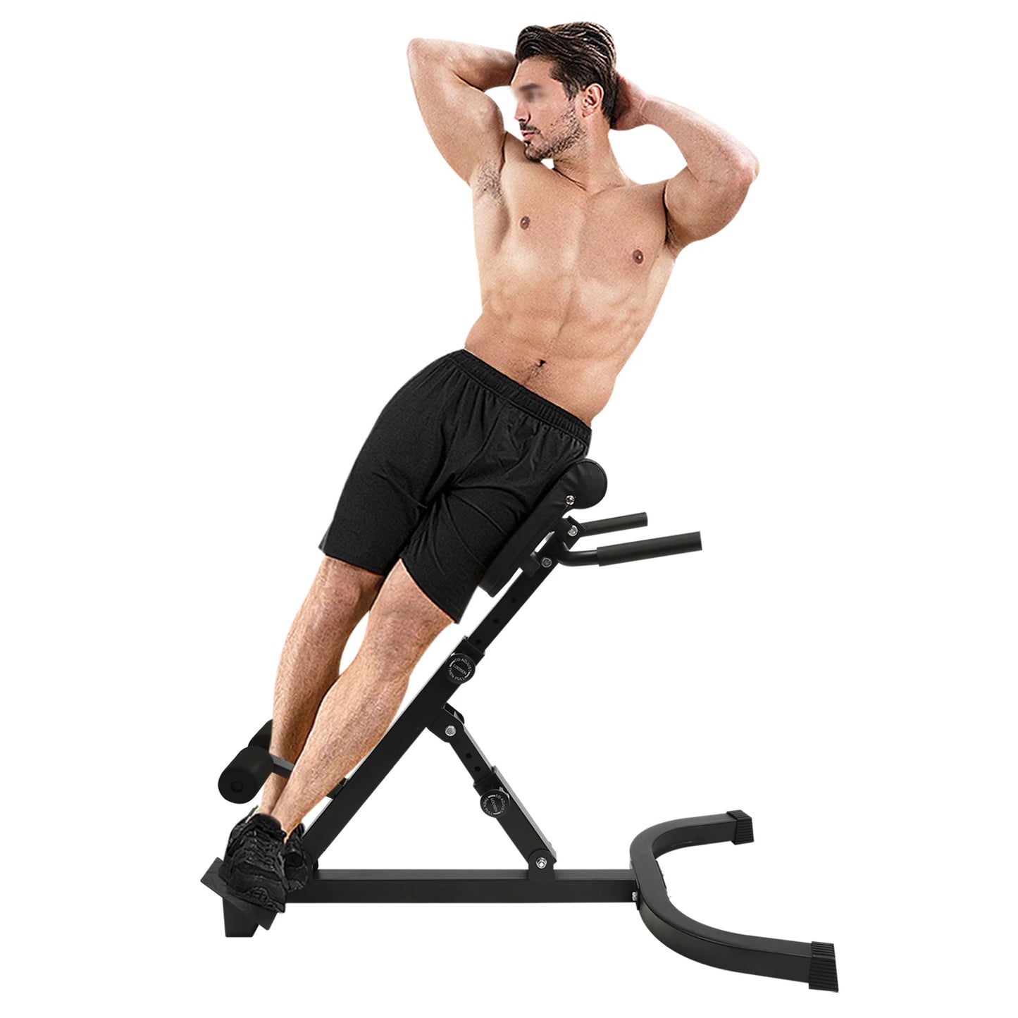 Adjustable Sit-Up Bench & Roman Chair – Multi-Function Fitness Stool (150kg/330lbs Capacity)