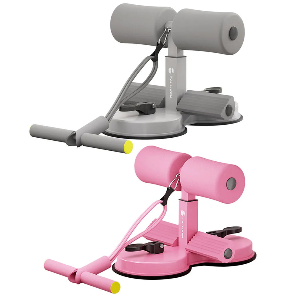 Workout Abs Trainer with 2 Suction Cups – Adjustable Self-Suction Ab Machine