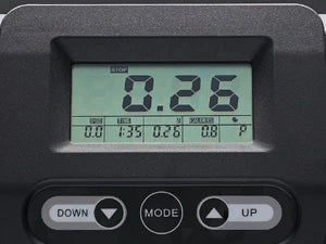 Upright Elliptical Full-Body Exerciser with Pulse Sensors