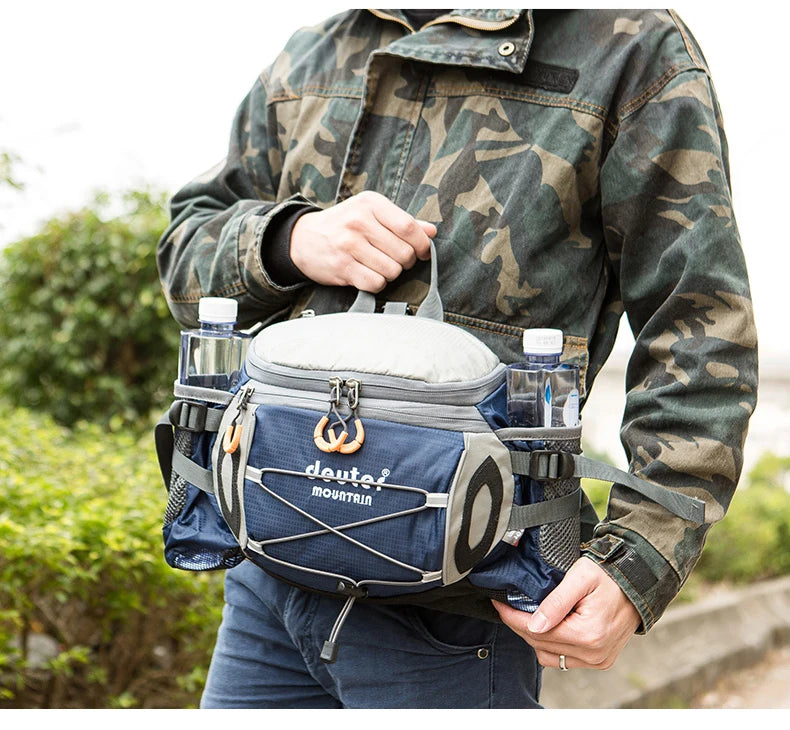 Outdoor Sports Waist Bag – Multi-Functional Fanny Pack for Men