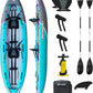 Rover Inflatable Kayak for 1-2 People with High Pressure Floor