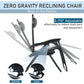Folding Camping Chair 350 LBS Support Portable Grey